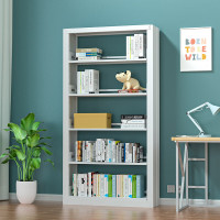 震怡钢制书架单面五层一列一组 主架W1000*D300*H2000mm