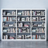 震怡钢制书架单面五层一列三组W2800*D300*H2000mm