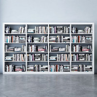 震怡钢制书架单面五层一列四组W3700*D300*H2000mm