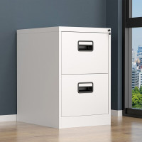 震怡卡箱白色二抽黑拉手 460*620*730mm