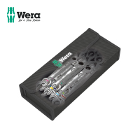 维拉(WERA)进口开口棘轮扳手套装6000/6001德国快速两用扳手套筒梅花扳手 6000棘轮开口[11件套]