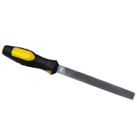 史丹利(STANLEY)半圆形锉刀金属打磨锉工具木工矬子 粗齿10英寸 22-354-28