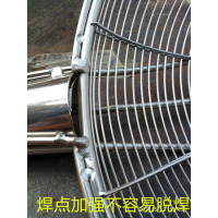 谦星 不锈钢大笊篱头 36厘米间距1厘米7托特粗 1个
