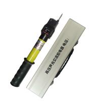 国昊电力高压声光验电器 交流35kV 全回路检测 带欠压提示 伸缩1.5米 QHL-II型 环氧树脂 35KV