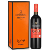 张裕(CHANGYU)先锋法国蜜合花酒庄1860干红葡萄酒 750ml 红酒礼盒 送礼礼品