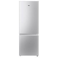 TCL冰箱186升大冷藏室 快速制冷环保材质小冰箱 强劲冷冻 BCD-186C闪白银