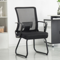 鹏畅现代简约办公椅网布电脑椅简约家用舒适转椅子职员会议椅子
