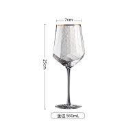 乐享锤纹红酒杯餐具560ML LX-HJB-0013 单位:只