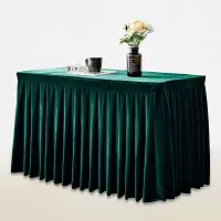 匹牧纯色会议桌布会展庆典桌套180*40*75cm 单位:块