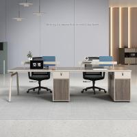 木上简办公桌2.4米四人位 2400*1200*750mm MSJ-JJ-0084单位:个