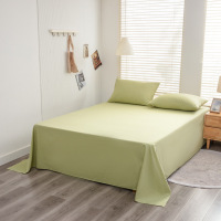 欧帝雅 ODY-CD-0021 A类纯色ins风40支纯棉床单 牛油果绿245*250cm单床单 单位:件