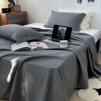 欧帝雅 ODY-CD-0082 春季提花贡缎60支长绒棉宿舍床单 高级灰200*230cm单床单 单位:套