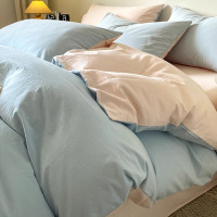 欧帝雅 ODY-BT-090 全棉40支舒适亲肤单被套 180x220cm 天空蓝 单位:件