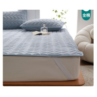 欧帝雅 ODY-CD-013 夏季薄款床垫纯棉宿舍床褥防滑垫 蓝灰床垫款 180x200cm 单位:件