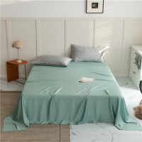 欧帝雅 ODY-CD-0138 轻奢纯色80支兰精天丝床单 薄荷绿160*230cm单床单 单位:套