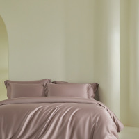 欧帝雅 ODY-CD-0157 100支兰精天丝纯色床单 豆沙紫160*230cm 单床单 单位:套