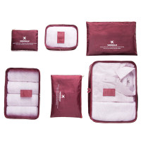 四万公里旅行收纳袋套装行李箱衣服收纳包整理袋便携内衣鞋分装袋子SW1003