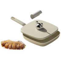 都市太太(DStt) DSTT-13珐琅陶瓷煎烤锅 24cm(单位:个)