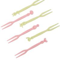 芳草地 3G3191 卡通水果叉 100只装/袋 (单位:袋) 粉、蓝