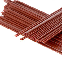 奥美优 一次性咖啡吸管搅拌棒果汁热饮奶茶直细两孔独立包装300支