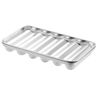 奥美优香肠模具辅食模具 304不锈钢宝宝婴儿辅食工具厨房烘焙模具蒸肉肠