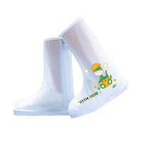 四万公里儿童雨鞋套防水防滑耐磨脚套水鞋男女学生中高筒雨靴防水套小恐龙SW7601