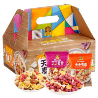 臻味 坚果果蔬混合麦片 天天麦香 840g (单位:盒)