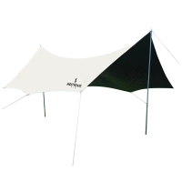 何大屋 HDW1522 天空之城天幕 210D黑胶牛津布 450*520*240cm (单位:件)象牙白