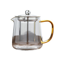 苏氏陶瓷(SUSHI CERAMICS) BL-0015 高硼硅玻璃茶壶 550ml (单位:个)