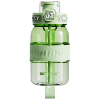 BOTTLED JOY吨吨桶畅吨吨TRITAN系列塑料杯550ml绿草如茵(单位:个)