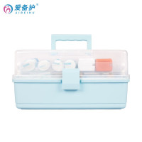 爱备护ABH-J003A家庭医疗药箱外箱材质医用级pp塑料(单位:个)