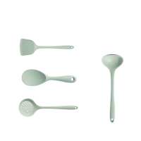 炊大皇(COOKER KING) SL05GJ 松绿硅胶四件套 小锅铲+汤勺+捞勺+饭铲(单位:套)
