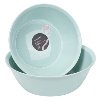 茶花(CHAHUA) 201002 洗脸盆大号 34*10.3cm (单位:个) 浅绿色、浅粉色