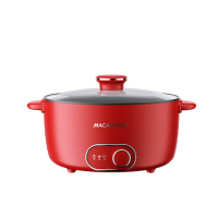 MACAIIROOS MC-HG3525 开门红电火锅 3.5L(单位:台) 红色