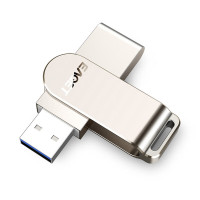 忆捷(EAGET) F60-64G USB3.0优盘U盘 57×17×10mm (单位:个) 珍珠镍