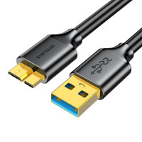 胜为(shengwei)移动硬盘数据连接线UT-4010 1米(单位:根)黑色