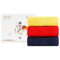 洁丽雅(grace)w0983新疆精梳棉三条毛巾(单位:条)