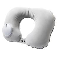 四万公里按压充气u型枕头旅行便携飞机枕高铁飞机火车睡觉神器脖枕护颈枕