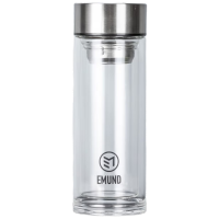 艾姆德(EMUND)DB-BL28 布鲁塞双层玻璃杯 内置茶隔耐热防爆280ml(单位:个)