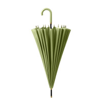 美度(MAYDU)M7007自动防风长柄弯钩雨伞58cm*24k(单位:把)颜色随机