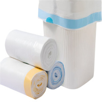 芳草地 3G6025 抽绳塑料袋手提 75只/包 白色