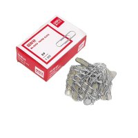 得力(deli) 0050 大号回形针 50mm 100枚(单位:盒)银色