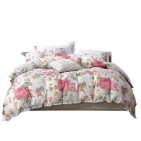 富安娜(fuanna)玲珑漫语抗菌四件套 被套203*229cm床单230*250cm枕套74*48cm(单位:套)