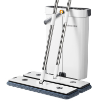 佳帮手 JBS-PBTB-GZ1S3-7JGY4P 窄缝刮刮乐带桶平板墩拖布 40*12*145cm(单位:套)