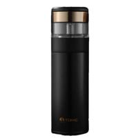 特美刻(TOMIC) TW60051Y 茶水分离保温杯 370ml (单位:个) 黑色