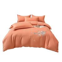 罗蒙(ROMON)LM-6114浪漫花期四件套被套200*230cm床单230*250cm枕套48*74cm*2单位:套