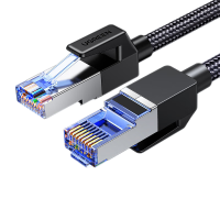 绿联(UGREEN)NW153八类棉网万兆网线8芯双绞线3米(单位:根)黑色