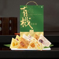 五芳斋 传世臻粽·竹青有机礼品粽 920克 盒