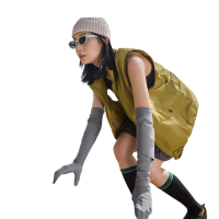 蕉下(beneunder)防暴晒袖套凉感护指全手臂防紫外线开车运动深花灰MP87624