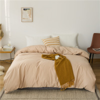 欧帝雅 ODY-BT-244 100支新疆长绒棉四季款单被套 180*200cm 蜂蜜色 单位:件